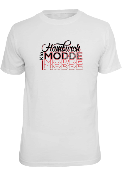 T-Shirt Tencel weiß - Motiv KlaModde