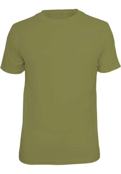 T-Shirt Bio-Baumwolle oliv