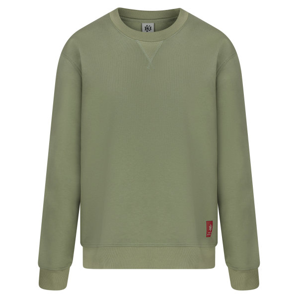 Basic Sweater oliv green
